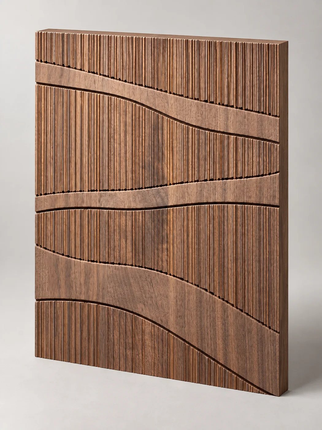 Walnut ripple decorative panel